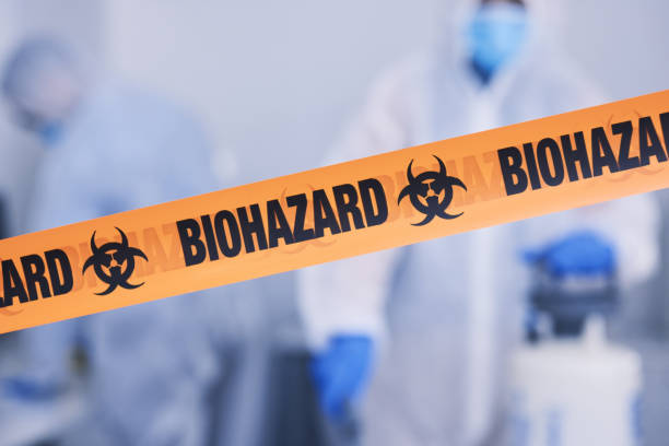 Professional Blood Cleanup technician working in Pea Ridge, FL